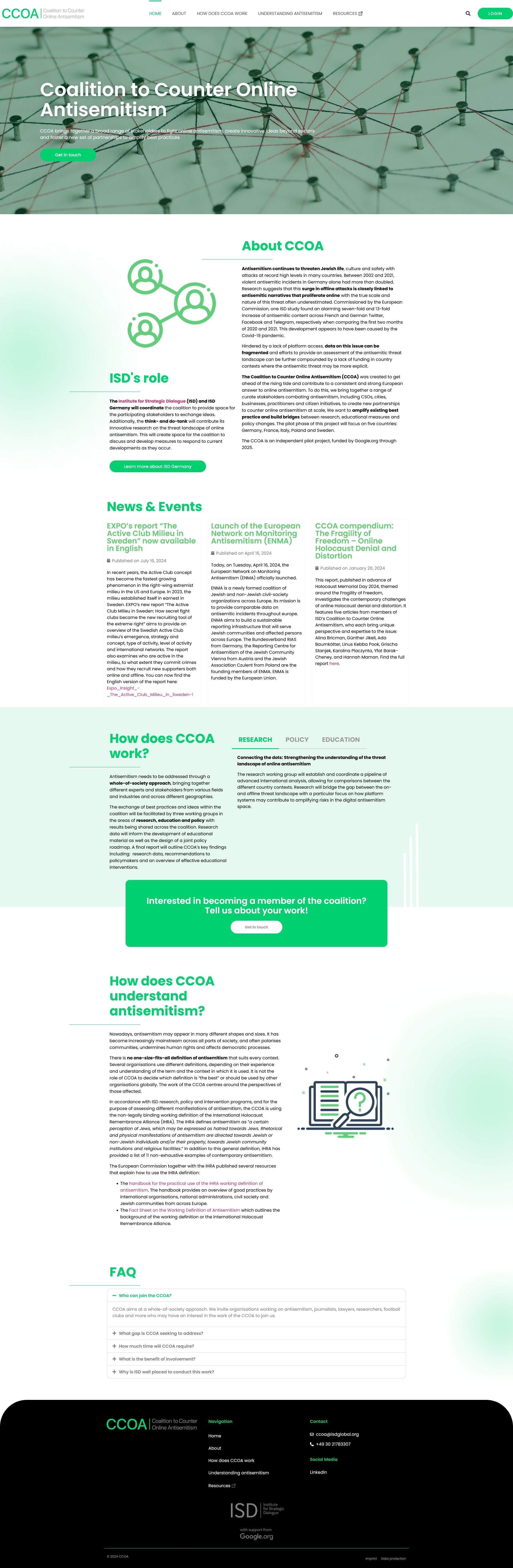 Coalition to Counter Online Antisemitism