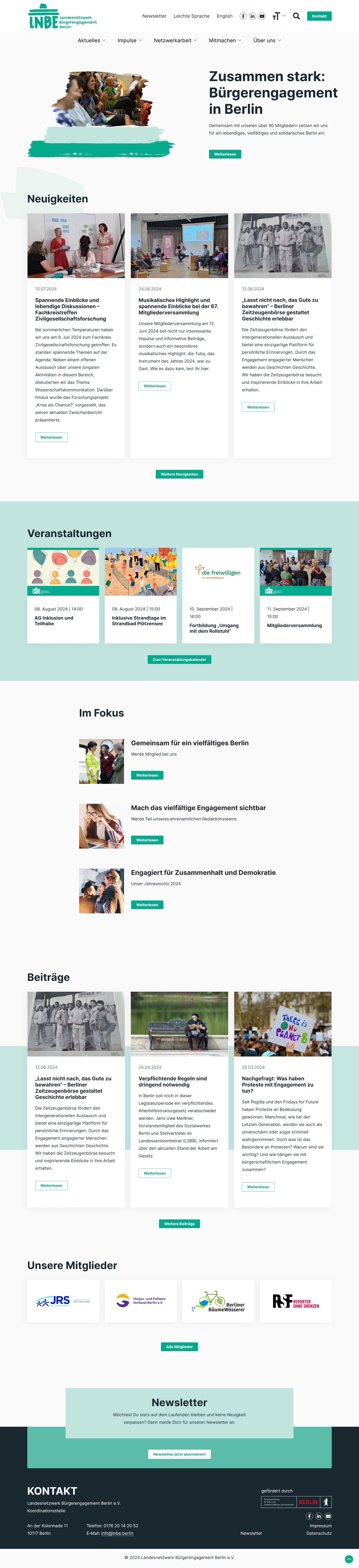 Landesnetzwerk Bürgerengagement Berlin e.V.