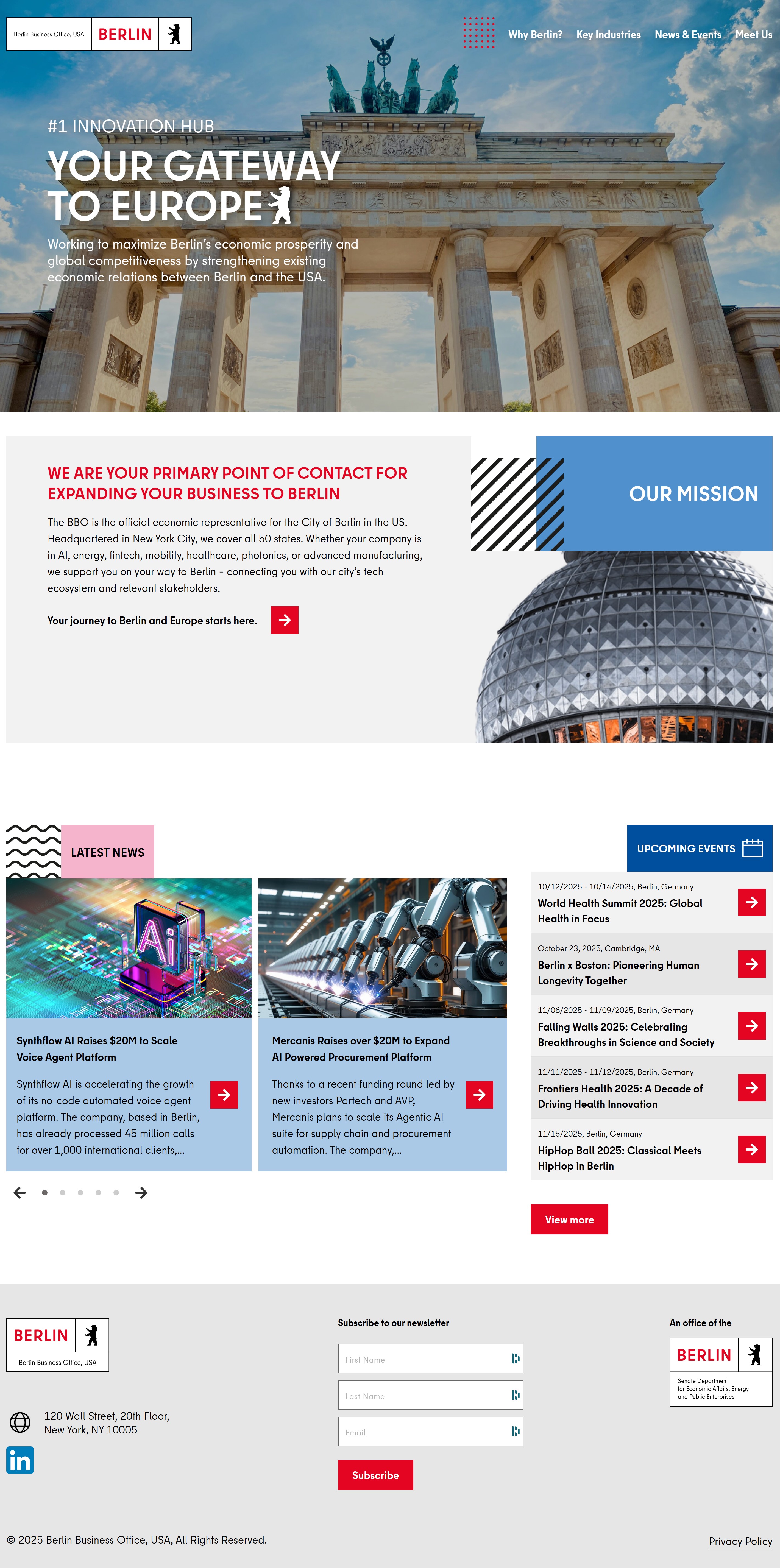 Berlin Business Office, USA