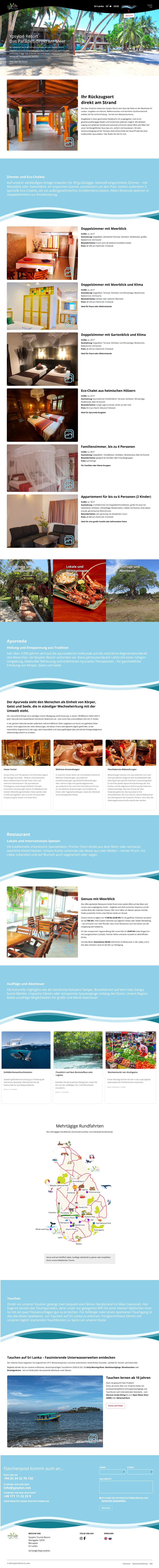 Ypsylon Resort Sri Lanka