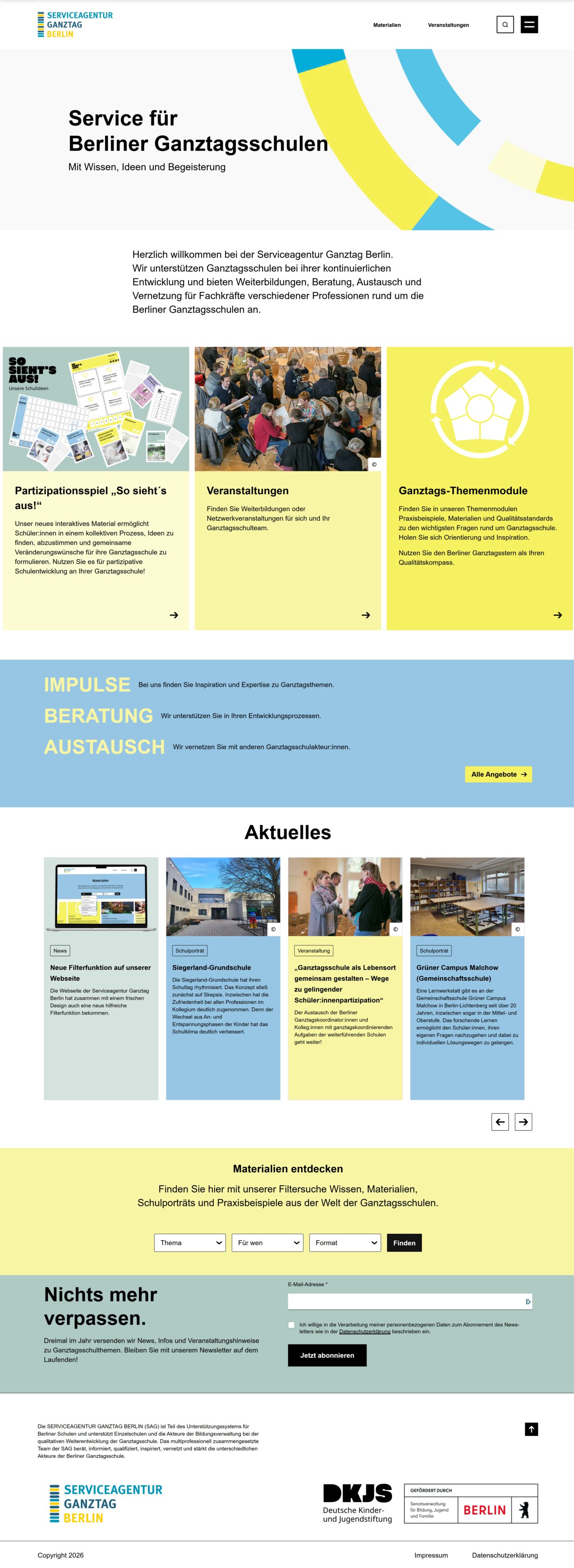 Service für Berliner Ganztagsschulen